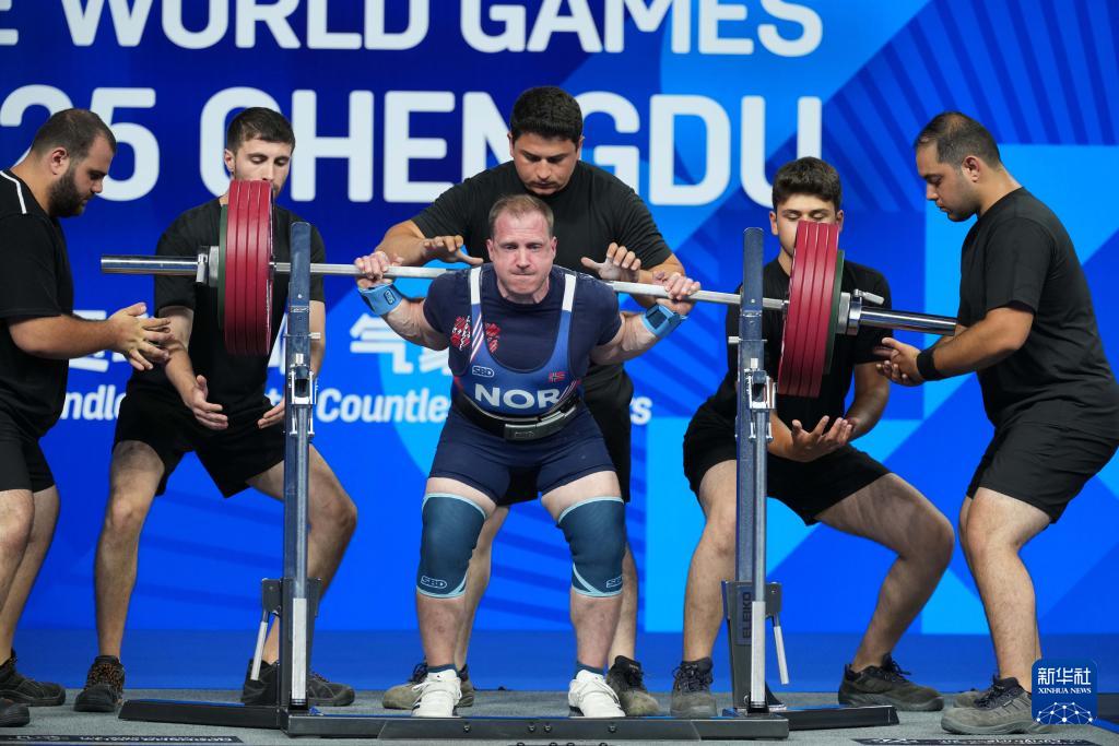 挪威选手谢, 赛中